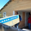 Plan Social cumple promesa a más de 300 familias afectadas por inundaciones en Monte Cristi